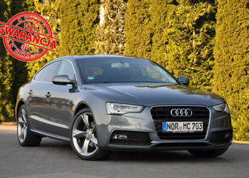 Audi A5 Sportback 2.0TDI(150KM)*2xS-Line*Lift*Xenon*Led*Duża Navi*Skóry*I …