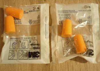 Zatyczki do uszu Stopery Wkładki Przeciwhałasowe 3M 1100