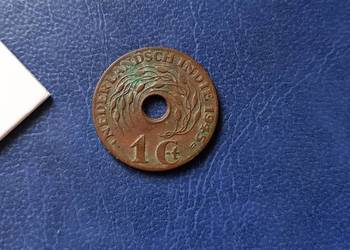 Stare monety 1 cent 1945 Holenderskie Indie