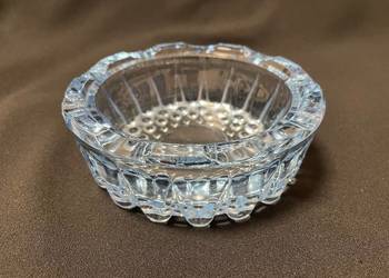 Stara popielnica popielniczka PRL Drost Ząbkowice Asteroid krople rosy