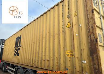 Kontener morski magazynowy budowlany 40 HC 40 DV  używany 12 metrowy