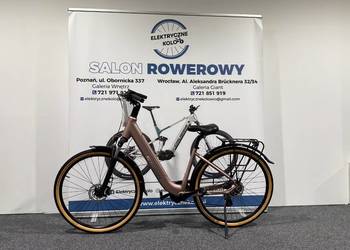 Rower elektryczny Storm E-Diamond Pro Lady 17" (504 Wh) łosoś