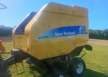 Prasa rolująca New Holland BR 7070 szeroki podbierak 2008 rok zamki!!