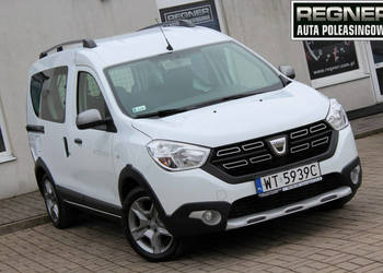 Dacia Dokker Stepway FV23% SalonPL 1.5dCi Nawigacja Tempomat Gwarancja