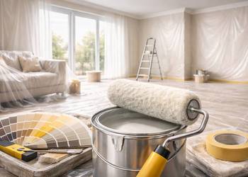 Malowanie/Gładzie Gipsowe/Układanie Paneli/Cała Warszawa i Okolice