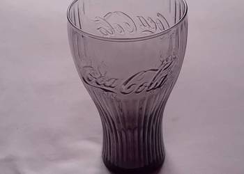 Czarno-grafitowa kolekcjonerska szklanka Coca Cola 0,25 L.