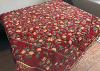 Elegancki obrus gobelinowy z motywem cytryn – 150x150 cm ?