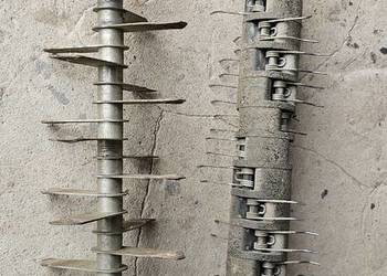 Wałek wertykulator areator sprężynki noże