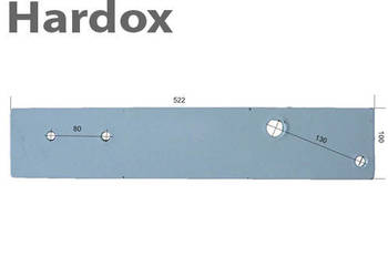 Płoza długa HARDOX 94287/L części do pługa OVERUM