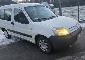 Citroen partner 1.6 hdi zarejestrowany berlingo 5 osb hak budowę auto