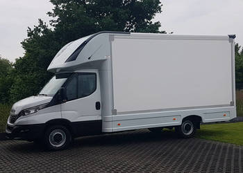 Iveco Daily KONTENER NISKOPODŁOGOWY 4,44x2,23x2,42 SKLEP BAR FOODTRUCK KAM…