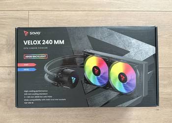 Chłodzenie wodne Savio Velox 240mm z oświetleniem RGB