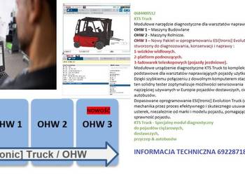 Kts Truck tester ciężarowe +ohw1+ohw2 rolnicze i budowlane