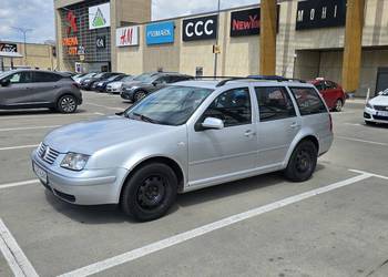Volkswagen Bora 1.9TDI, klimatyzacja, hak, zdrowa blacha