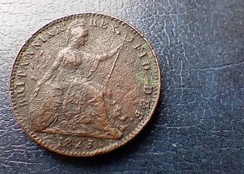 Stare monety 1 farthing 1823 Anglia