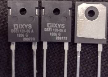 DSEI120-06A IXYS DIODA 126A 600V TO247 DSEI120-06 TO247-2PIN Orygonały