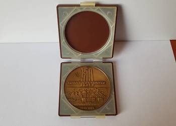 Medal 150 lecia Huty im. F. Dzierżyńskiego, brąz