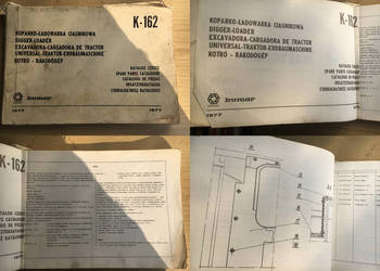 Koparko-ładowarka ciągnikowa K-162. Katalog części / Spare Parts Catalogue