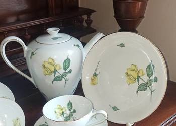 Filiżanka z talerzykiem deserowym. Rosenthal.  Sygnatura z S