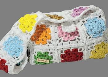 Torebka letnia plażowa ręcznie wykonana