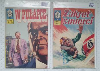 Kapitan Żbik - W Pułapce, Zakręt Śmierci - 2 komiksy, 1974