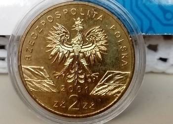Moneta 2 zł 2001 r.,, Paz królowej,,.Seria - Zwierzęta świat