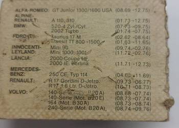 Przerywacz Bosch Ford Taunus, Transit, Innocenti Mini,