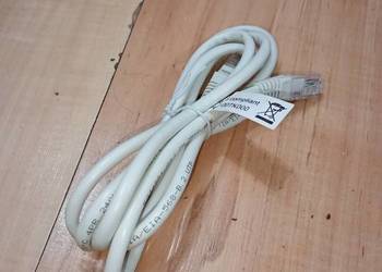 kabel przewód sieciowy Ethernet/LAN typu patchcord z wtykami RJ45