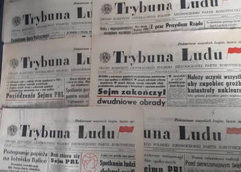 Trybuna Ludu 9sztuk 1983.22.6, 29.6, 27.6, 24.6