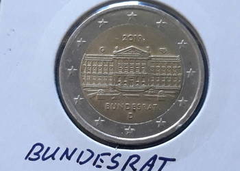 2 Euro Niemcy 2019 r - Bundesrat men. G - UNC