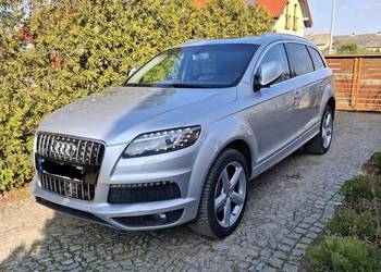 Audi Q7 3.0TFSI tempomat ACC,keyless,nowy rozrząd,hak,panorama