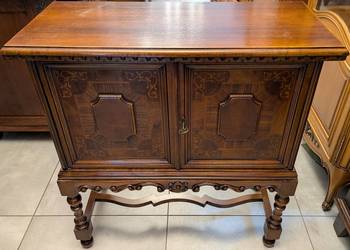 Piękna  niespotykana komoda,szafka intarsjowana -sklep Dąbrowa Górnicza