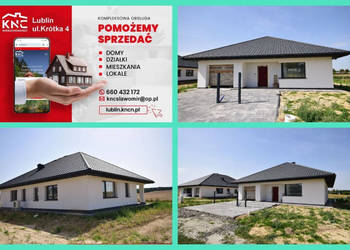 Polanówka -dom pod klucz, świetne wymiary działki.
