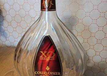 Butelka Koniak Courvoisier PUSTA Kolekcjonerska-real foto Butelka Koniak Courvoisier PUSTA Kolekcjonerska-real foto