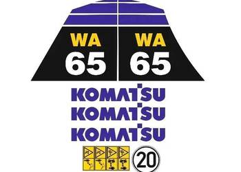 Naklejki oklejenie naklejka - KOMATSU WA65 Zamiennik