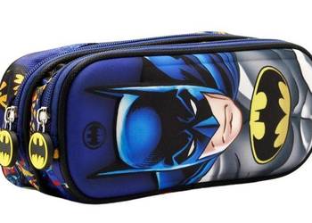 Piórnik 2 Przegrody Motyw 3D Batman DC Comics