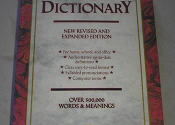 Webster's Dictionary. New revised and expanded edition