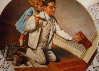 Talerz kolekcjonerski Norman Rockwell