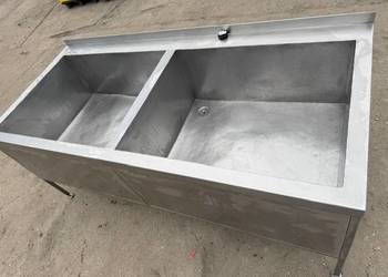 Basen gastronomiczny dwukomorowy duży głęboki