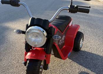 motorek na akumulator MiniBike nowe elektryczne dla dzieci czerwony
