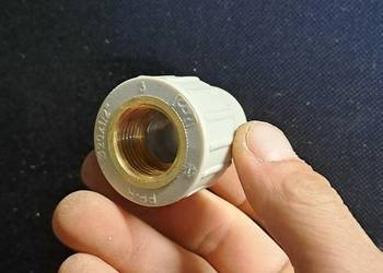 ZŁĄCZKA PP-R 20x1/2 GW Zgrzewana Redukcja Mufa Łącznik  Nypel