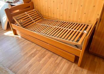 Łóżko rehabilitacyjne drewniane regulowane Łódź
