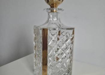 Karafka kryształ vintage PRL