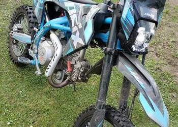 Idealny Cross dla początkujących 12-15 lat Asix 125ccm JAK NOWY” (