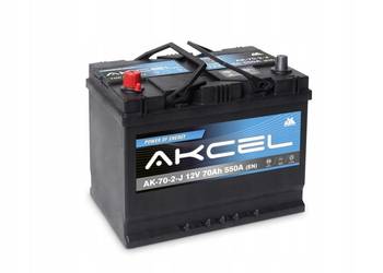 Akumulator 70AH 550A L+ AKCEL Varta