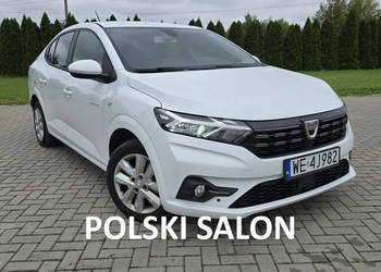 Dacia Logan 1,0Turbo+Gaz. Salon PL.Kam.Cof.1Właściciel.Tempomat.Ledy.Klima…