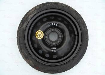NISSAN koło dojazdowe 125/70/15 95M 4x100