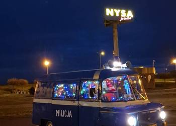 Nysa 522 Towos Milicja Zabytek 8 osób