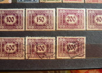 Znaczki Okupacja Austro -Węgierska