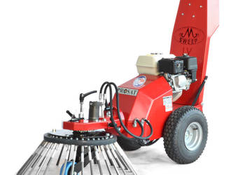 Odchwaszczarka Zamiatarka do Chwastów Ziemi Mchu Hydrauliczna M-SWEEP LV75H